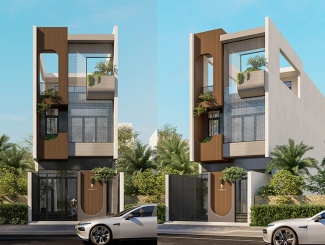 Nhà Phố - Phong cách hiện đại